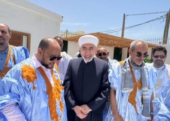 وفد أمريكي في ضيافة الخلافة العامة للطريقة القادرية في غرب إفريقيا