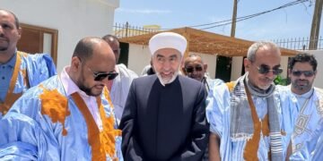 وفد أمريكي في ضيافة الخلافة العامة للطريقة القادرية في غرب إفريقيا