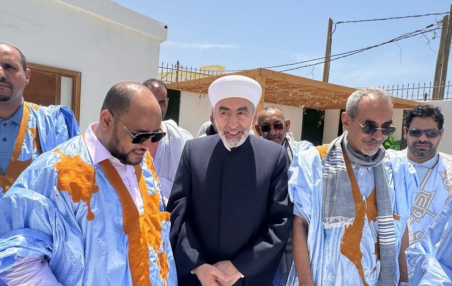 وفد أمريكي في ضيافة الخلافة العامة للطريقة القادرية في غرب إفريقيا