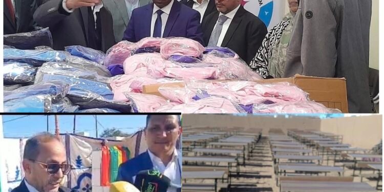 خيرية سنيم تعزز التنمية المحلية وتدعم التعليم بولاية تيرس زمور