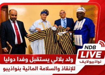 عمدة نواذيبو يستقبل وفدا دوليا للإنقاذ والسلامة