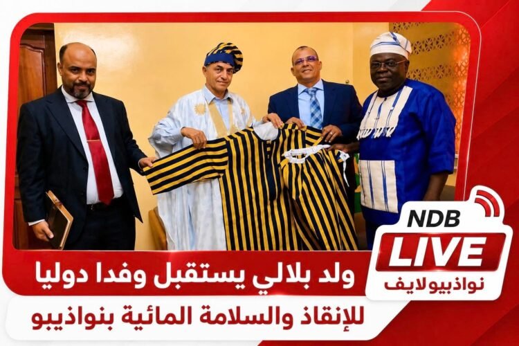 عمدة نواذيبو يستقبل وفدا دوليا للإنقاذ والسلامة